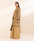 Women's Unstitched Khaddar Printed Multi 3 Piece Suit